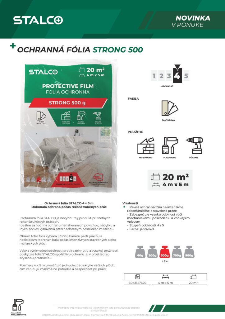 OCHRANNÁ FÓLIA