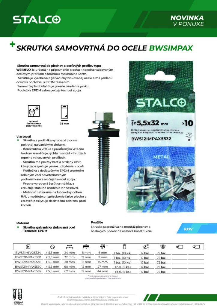 SKRUTKA SAMOVRTNÁ BWSIMPAX