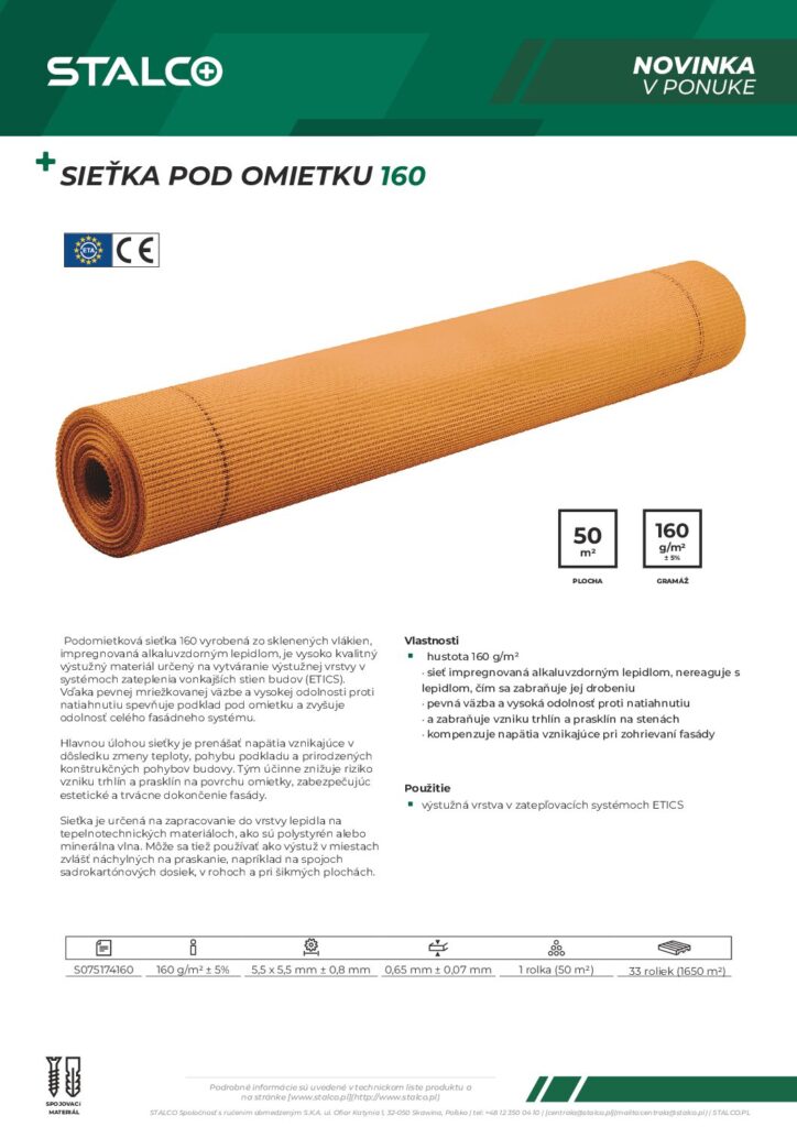 SIEŤKA POD OMIETKU 160