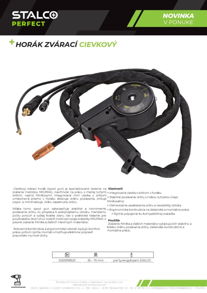 HORÁK ZVÁRACÍ CIEVKOVÝ